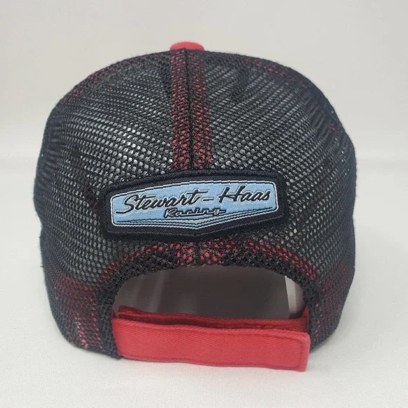Tony Stewart Baseball Hat Rush Truck Center Red One Size Stewart Haas - Picture 5 of 10